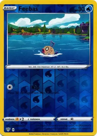 Feebas Reverse Holo 038 Normal
