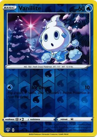 Vanillite Reverse Holo 045