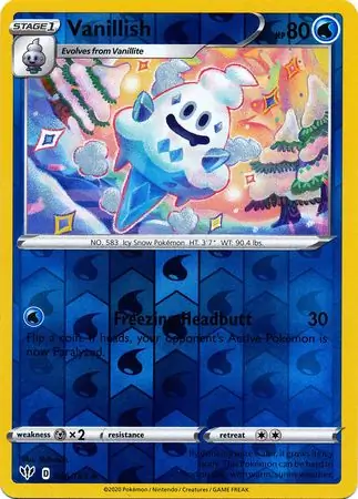 Vanillish Reverse Holo 046 Normal