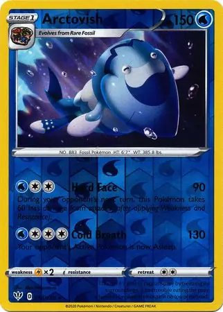 Arctovish Reverse Holo 054 Normal