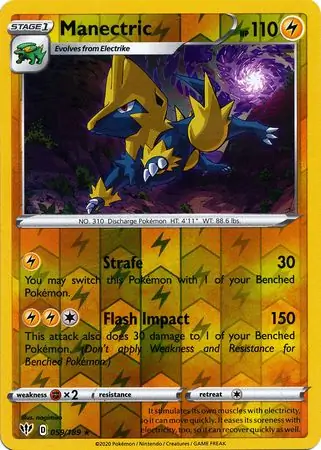 Manectric Reverse Holo 059 Normal