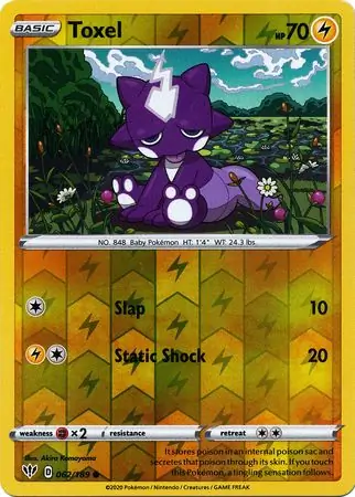 Toxel Reverse Holo 062 Normal
