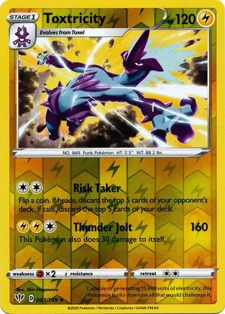 Toxtricity Reverse Holo 063 Normal