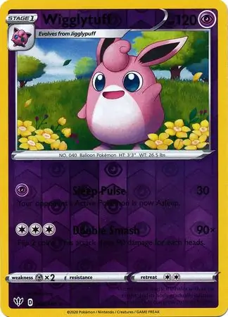 Wigglytuff Reverse Holo 068