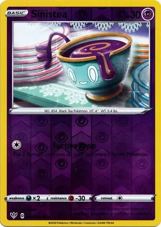 Sinistea Reverse Holo 082 Normal