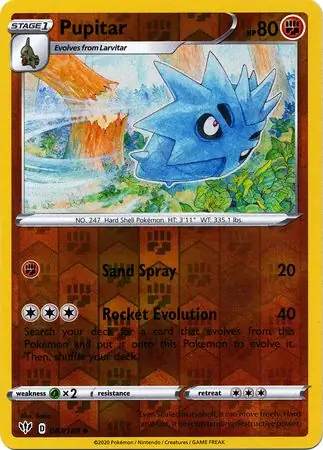 Pupitar Reverse Holo 087 Normal