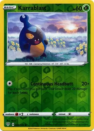 Karrablast Reverse Holo 008