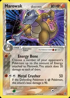 Marowak Holo 10