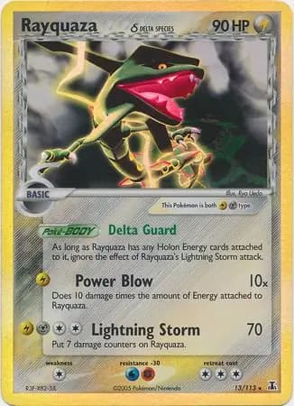 Rayquaza Reverse Holo 13
