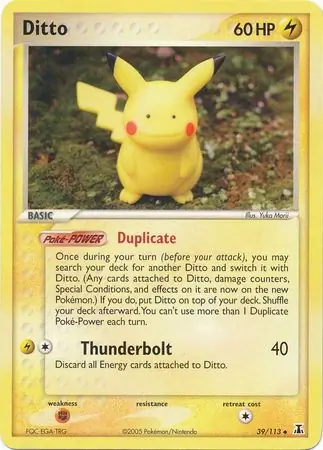 Ditto Reverse Holo 39