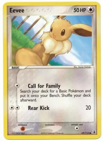 Eevee Reverse Holo 69