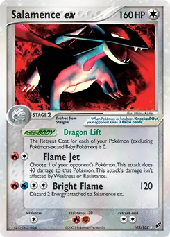 Salamence ex 103 Normal