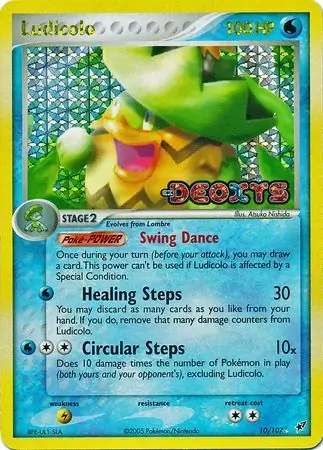 Ludicolo Reverse Holo 10 Normal