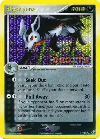 Mightyena Reverse Holo 12 Normal