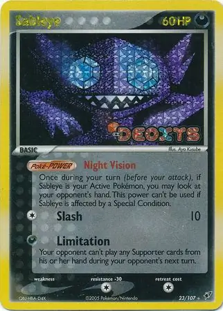 Sableye Reverse Holo 23 Normal