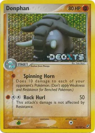 Donphan Reverse Holo 30 Normal