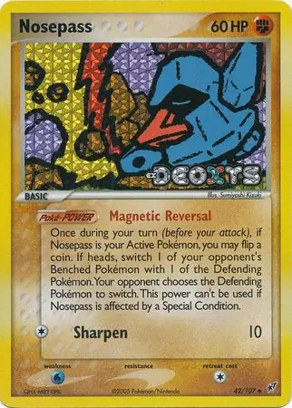Nosepass Reverse Holo 42 Normal