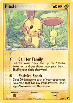 Plusle 44 Normal
