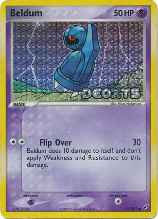 Beldum Reverse Holo 55 Normal