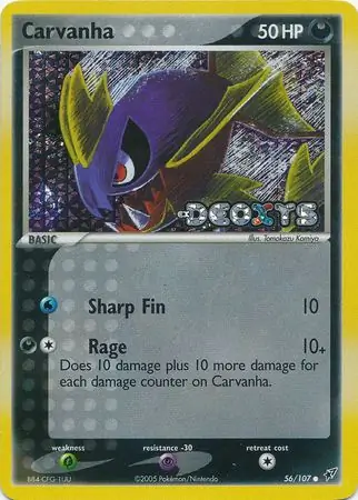 Carvanha Reverse Holo 56 Normal