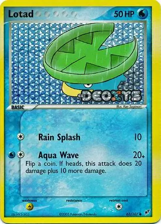 Lotad Reverse Holo 63 Normal