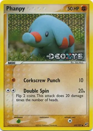 Phanpy Reverse Holo 69 Normal