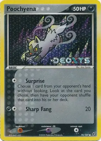 Poochyena Reverse Holo 70 Normal