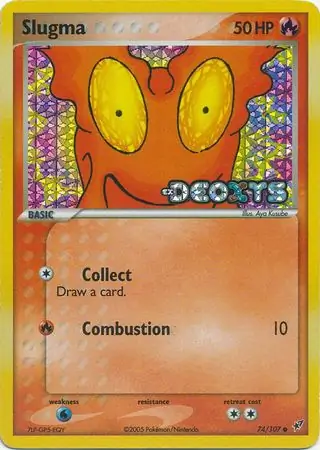 Slugma Reverse Holo 74 Normal