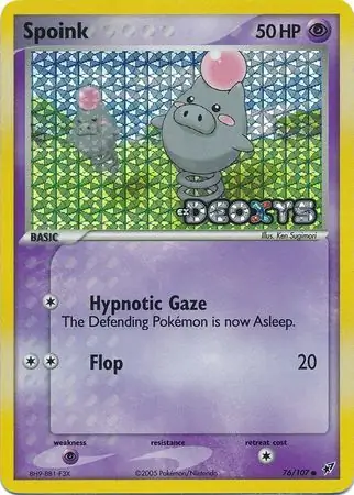 Spoink Reverse Holo 76