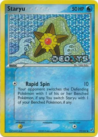 Staryu Reverse Holo 77 Normal