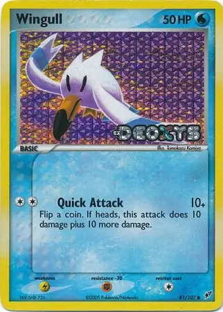 Wingull Reverse Holo 81 Normal