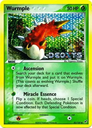 Wurmple Reverse Holo 82 Normal