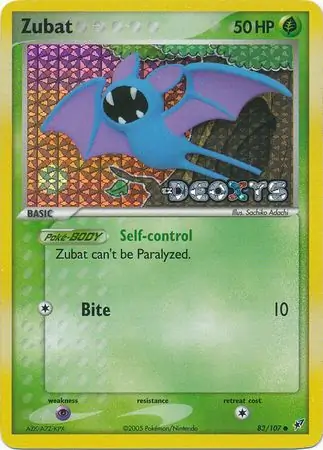 Zubat Reverse Holo 83 Normal
