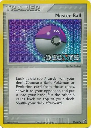 Master Ball Reverse Holo 88 Normal