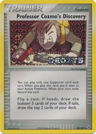 Professor Cozmo's Discovery Reverse Holo 90 Normal