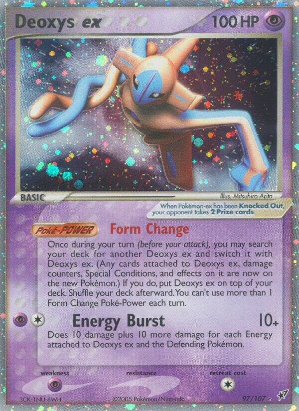Deoxys ex Normal Forme 97 Normal