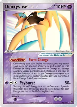 Deoxys ex Holo 98 Normal
