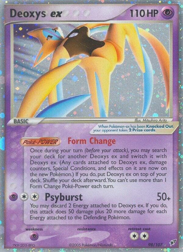 Deoxys ex Attack Forme 98 Normal