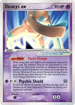 Deoxys ex Holo 99 Normal