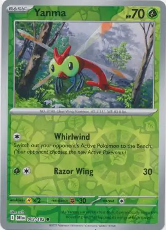 Yanma Reverse Holo 002