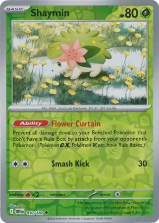 Shaymin Reverse Holo 010 Normal