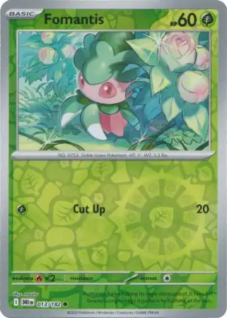 Fomantis Reverse Holo 013 Normal