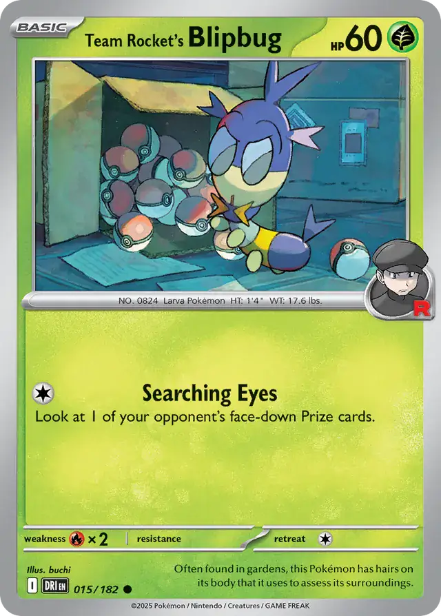 Team Rocket's Blipbug 015 Normal