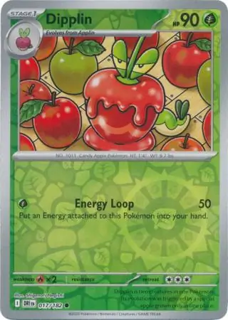 Dipplin Reverse Holo 017 Normal