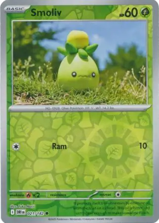 Smoliv Reverse Holo 021 Normal
