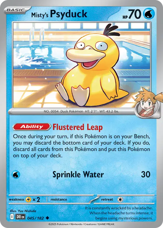 Misty's Psyduck 045 Normal
