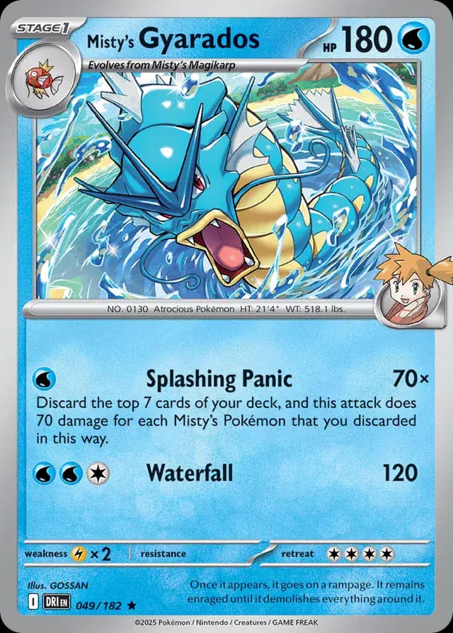 Misty's Gyarados 049 Normal