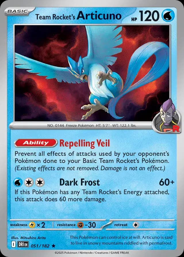 Team Rocket's Articuno 051