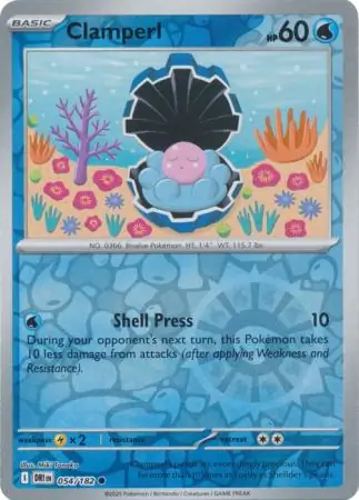 Clamperl Reverse Holo 054 Normal
