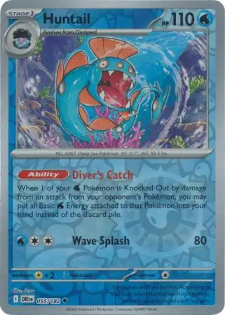 Huntail Reverse Holo 055 Normal